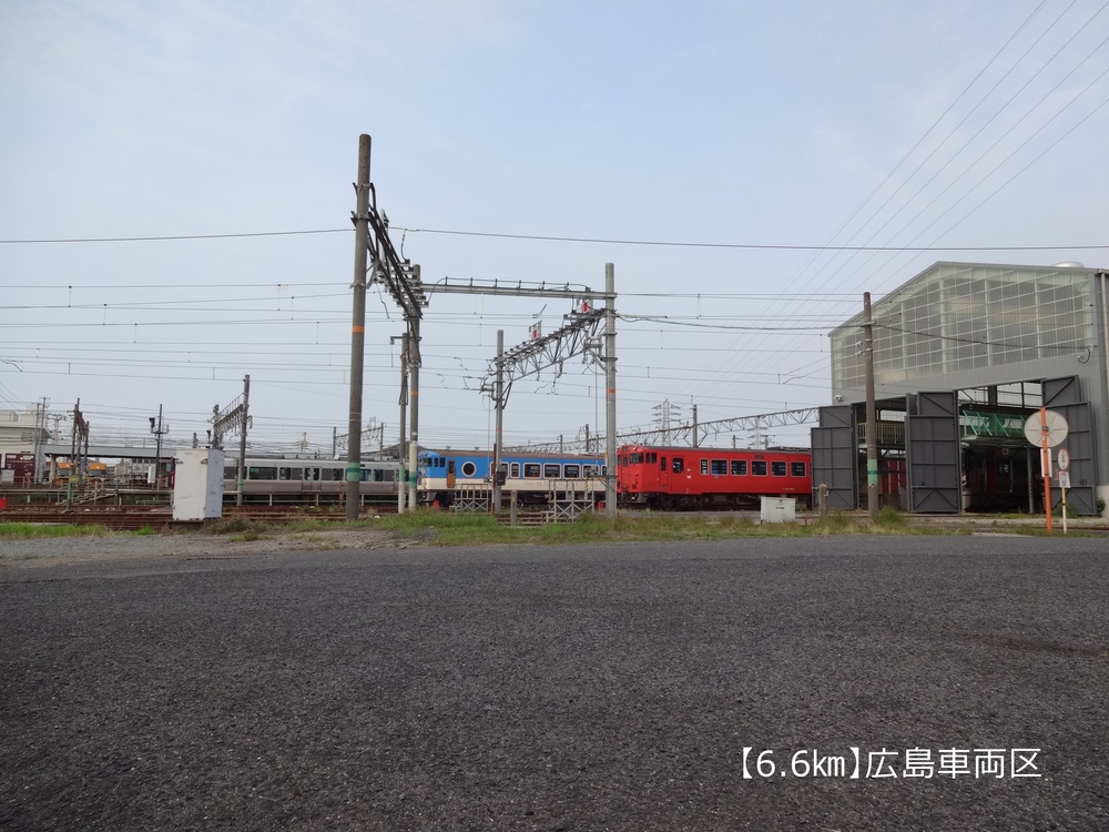 【ロード10K】広島の鉄道とカープを愛でる10㎞！の写真6