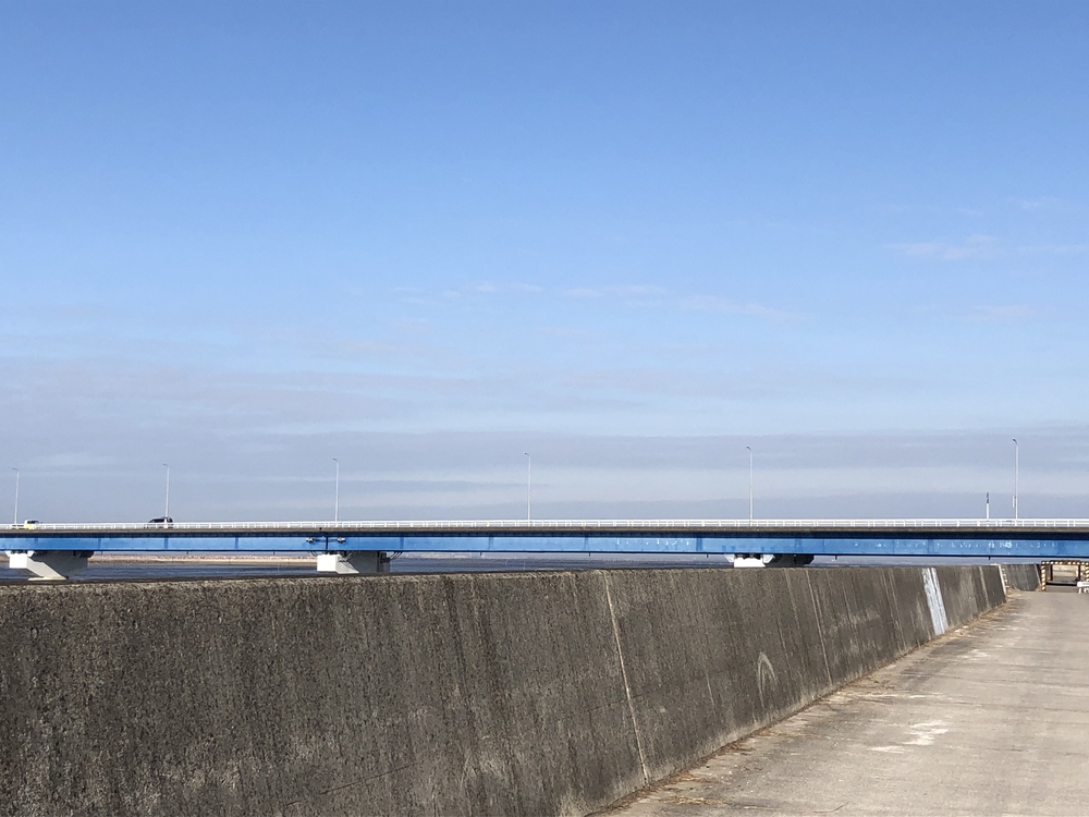 熊本市西区新港(熊本港)から有明海を一望の写真3