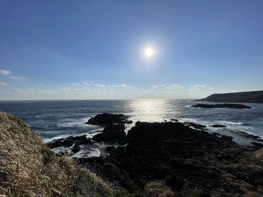 黒船の街下田から爪木崎の絶景海岸と金谷温泉の千人風呂を味わうマラニックコースの写真15