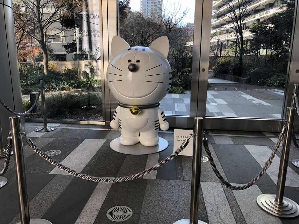 虎ノ門でトラの干支お絵かきランの写真3