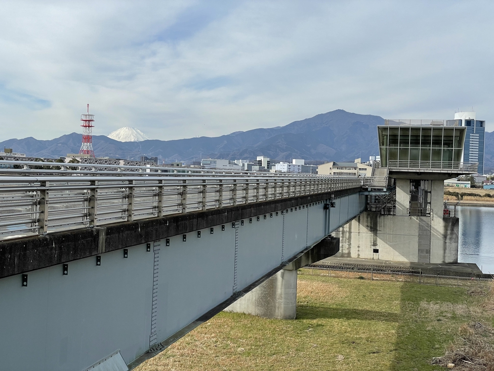 相模川河畔周回コース約7km(小田急本厚木駅・厚木駅、海老名運動公園、JR社家駅周辺)の写真5