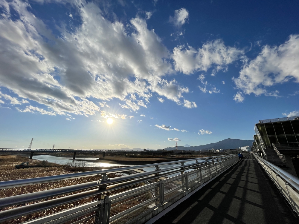 相模川河畔周回コース約7km(小田急本厚木駅・厚木駅、海老名運動公園、JR社家駅周辺)の写真9