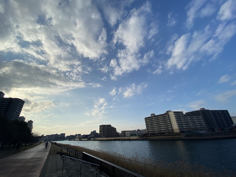 湯どんぶり栄湯に荷物を置いて隅田川ラン！の写真3