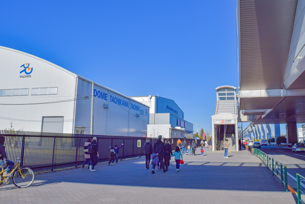 立川駅前スタートゴール10ｋｍの写真5