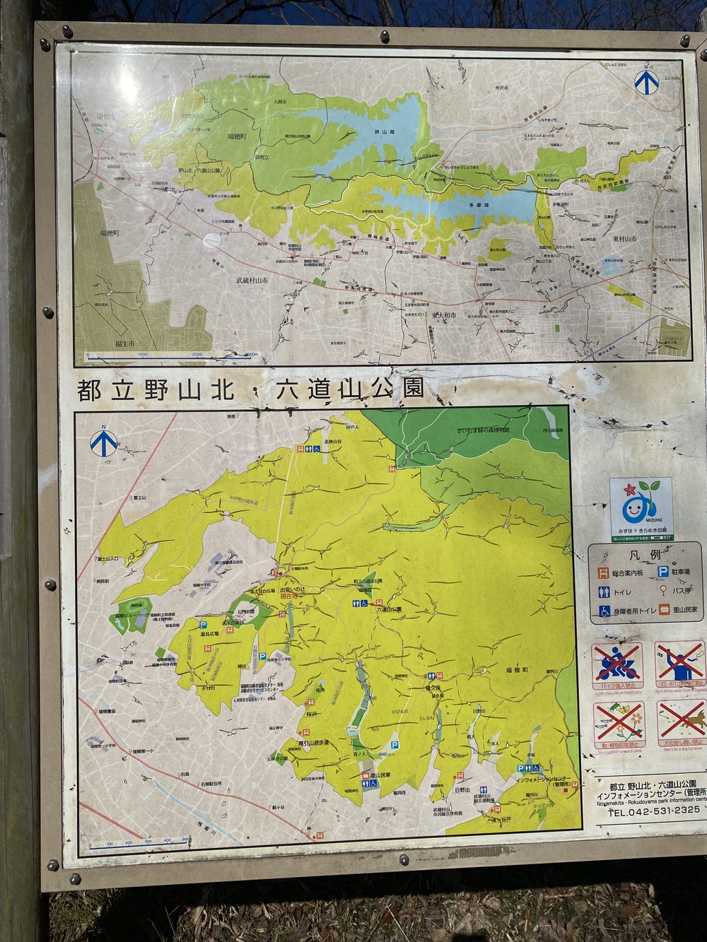 多摩湖、狭山湖を周遊。途中から森に。トレイル要素もありの写真4