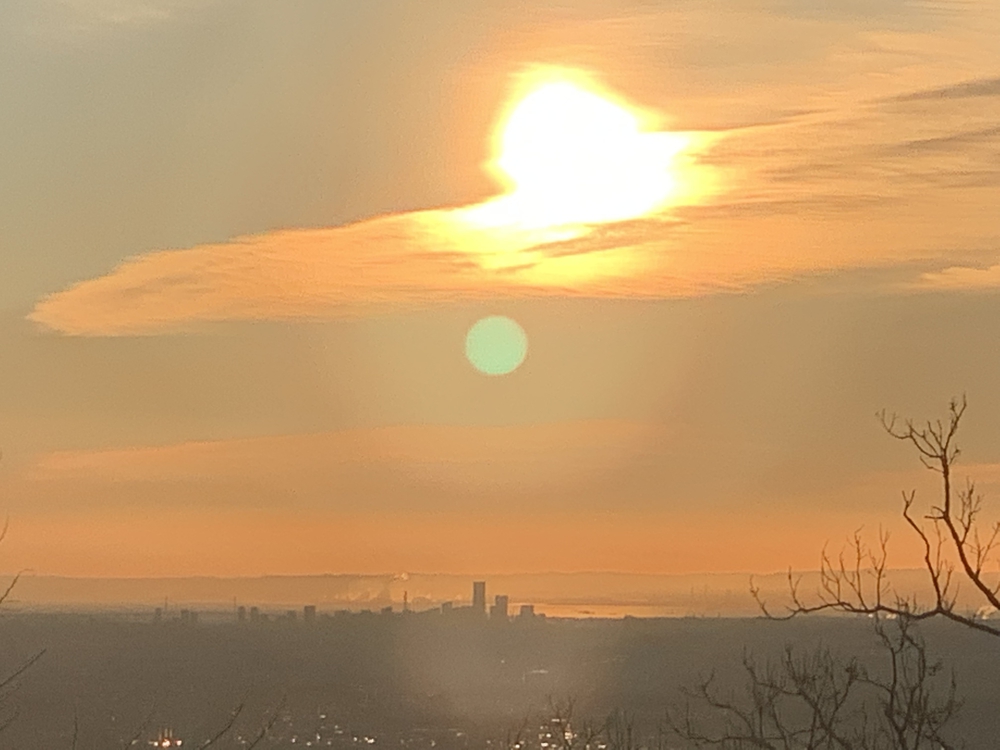 高尾山で日の出を拝むの写真4