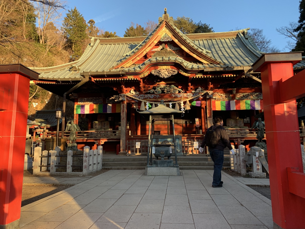 高尾山で日の出を拝むの写真6