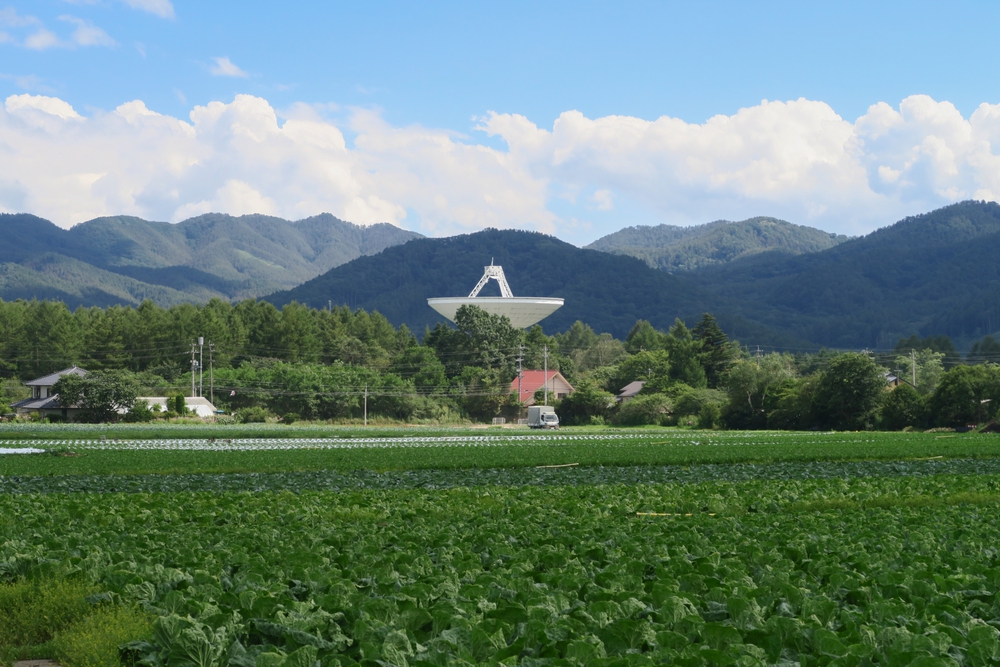 野辺山の天文台とJR鉄道最高地点ランの写真9