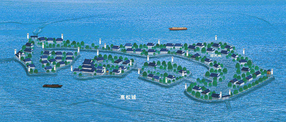 備中高松城水攻め古戦場コースの写真6