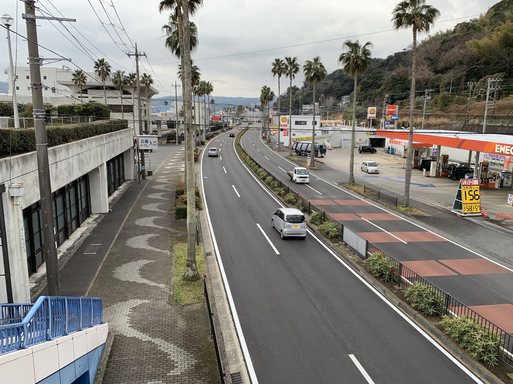 東伊豆 伊東の海岸線を早朝ランの写真7