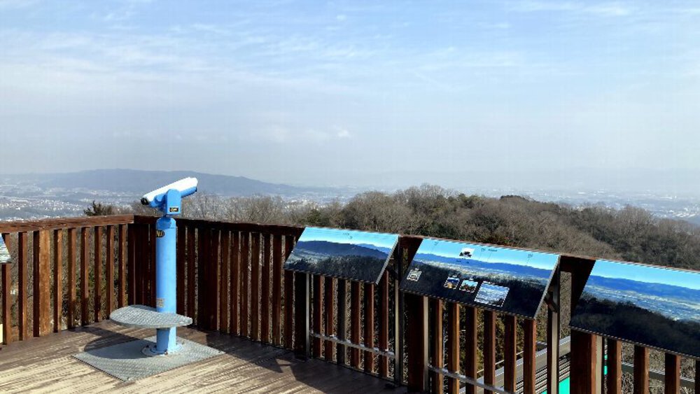 明神山展望台と唐古鍵遺跡の写真10