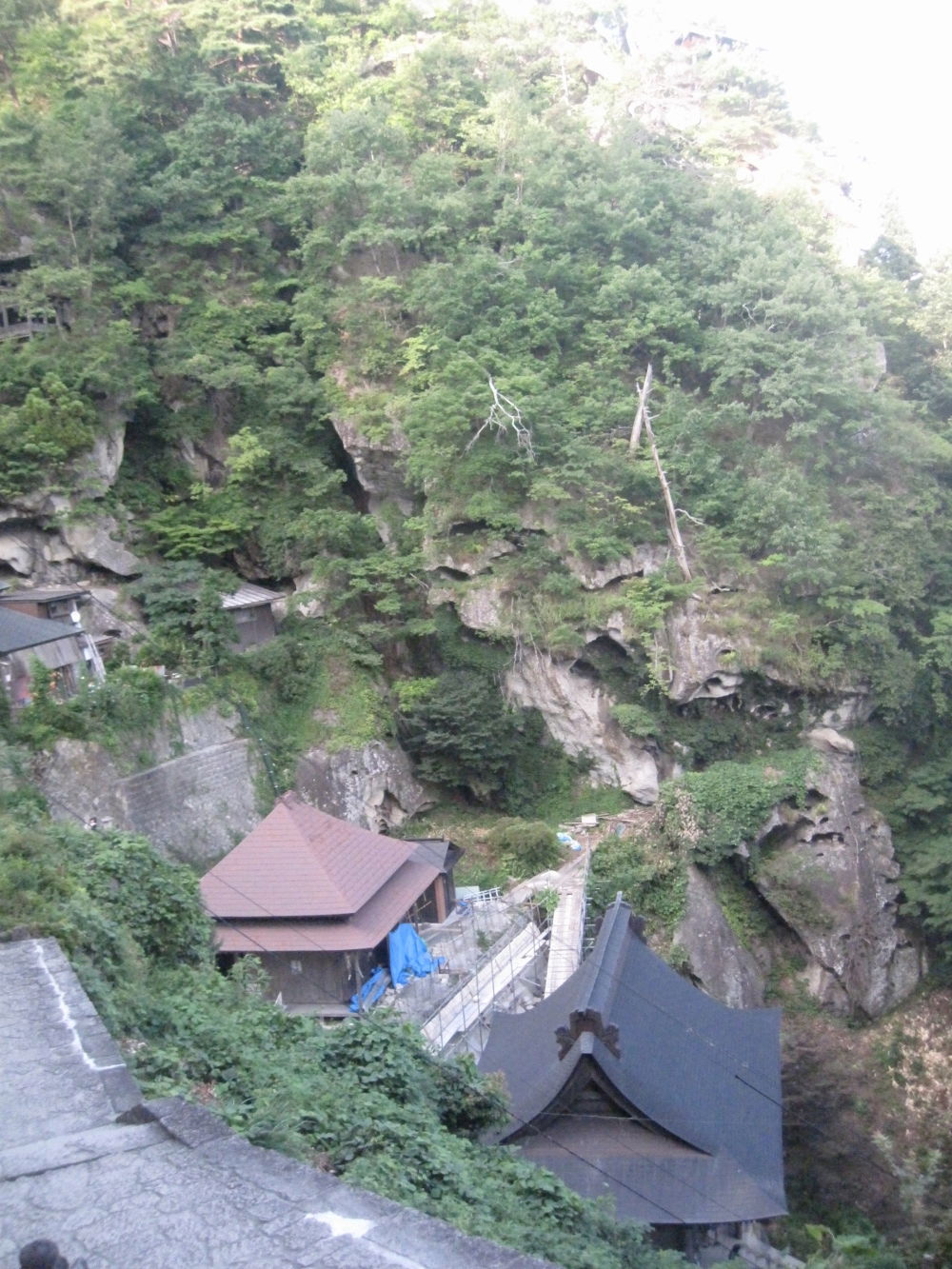 1070段！！山形・山寺(立石寺)で階段走の写真6