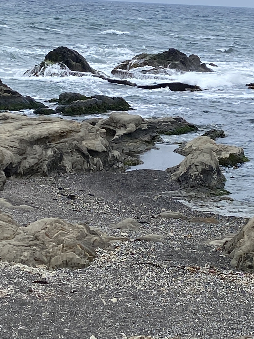 館山の海岸沿いを走るの写真6