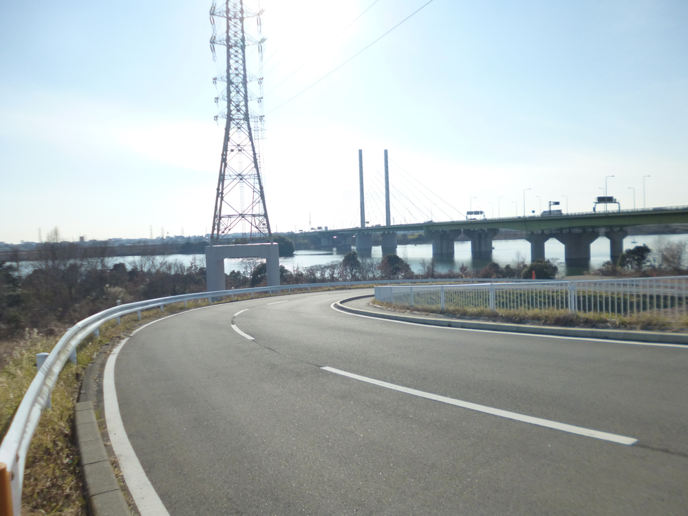 彩湖一周（堰堤上）9kmの写真8