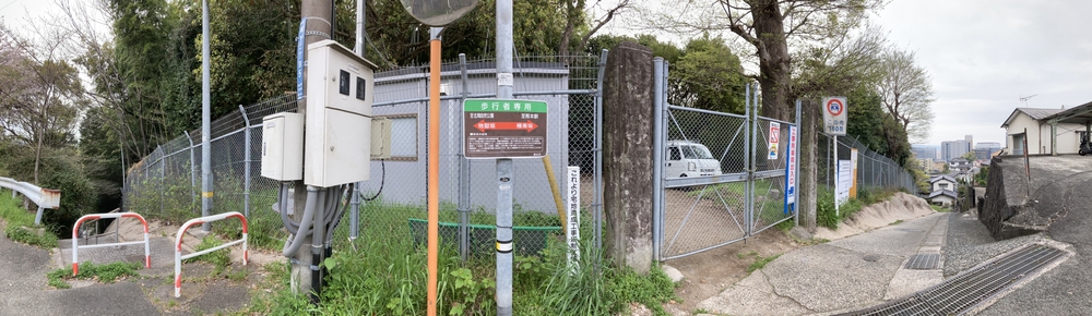 花岡山からの眺望を愉しむランの写真3