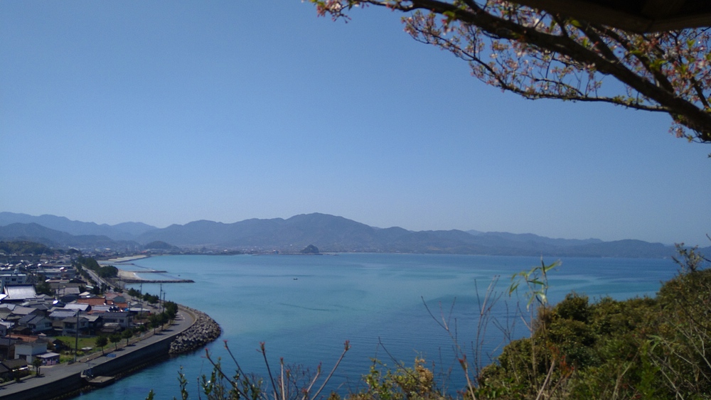 王子山公園より仙崎の町並みを望めるコースの写真9
