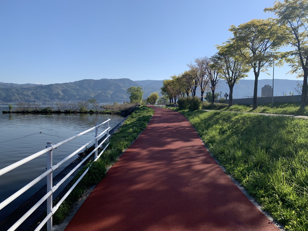 諏訪湖一周16kmの写真4
