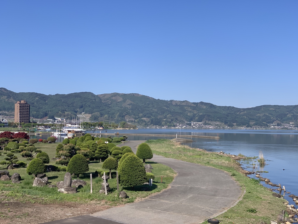 諏訪湖一周16kmの写真5