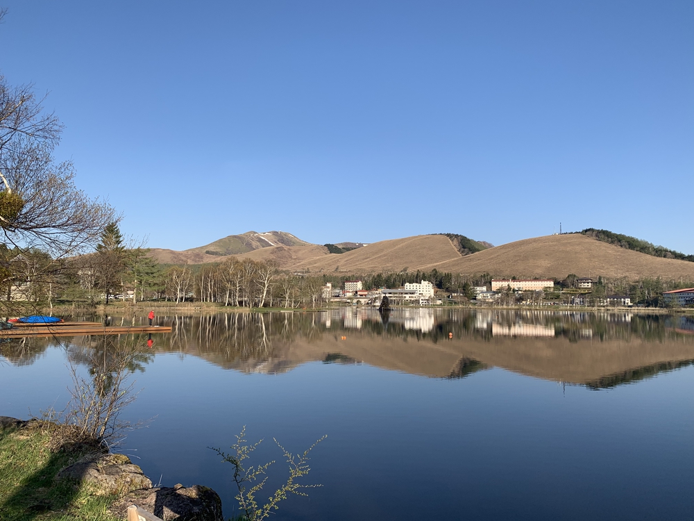 白樺湖一周3.8kmの写真6