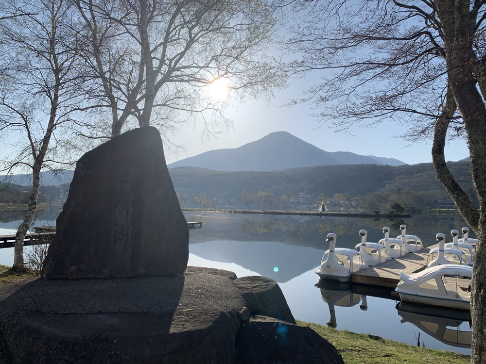 白樺湖一周3.8kmの写真7