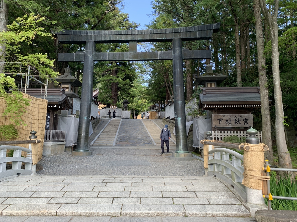 諏訪大社 下社巡りの写真4