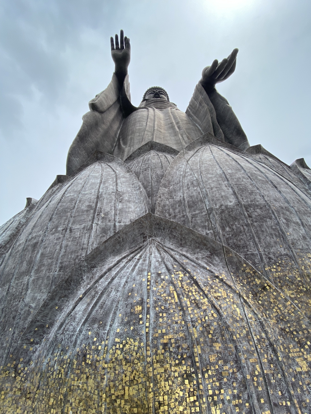 牛久大仏を仰ぎながらのランの写真7