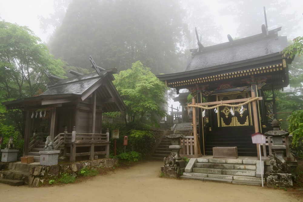 ラニヘッドトレイルからの日の出山と御岳山の写真16