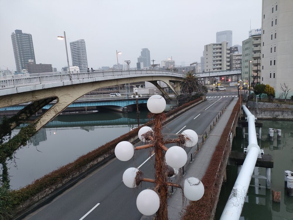 心斎橋を中心に川の中心をぐるりと一周ランの写真11
