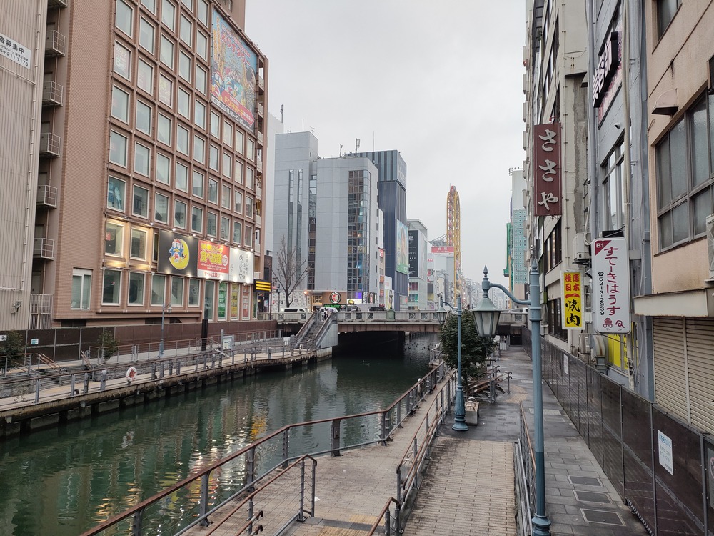 心斎橋を中心に川の中心をぐるりと一周ランの写真13