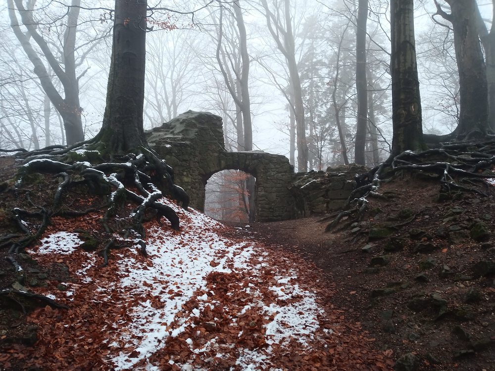 チェコ　ロジュノフ　遺跡を回るコースの写真7