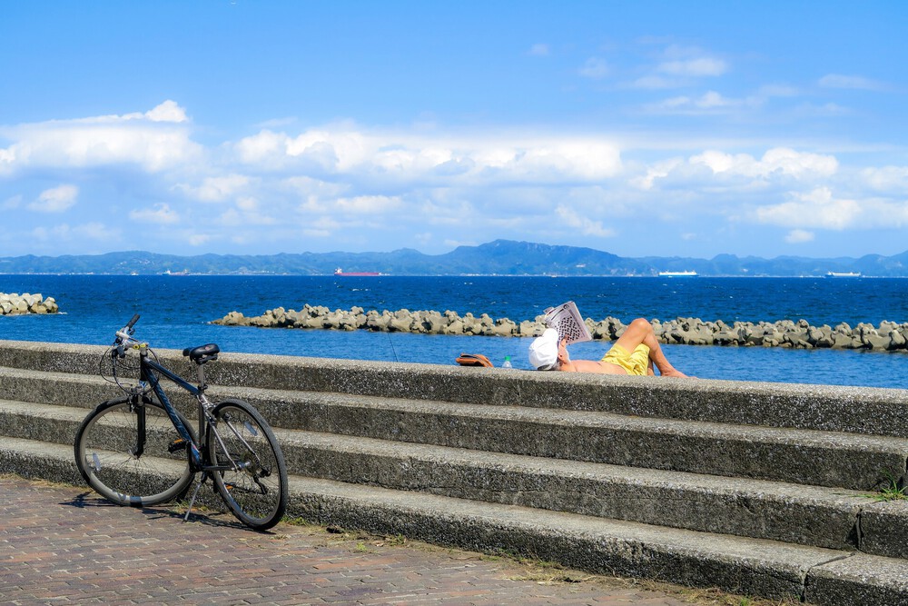 三浦半島で外国気分ラン（みちくさマラソンの一部）の写真4