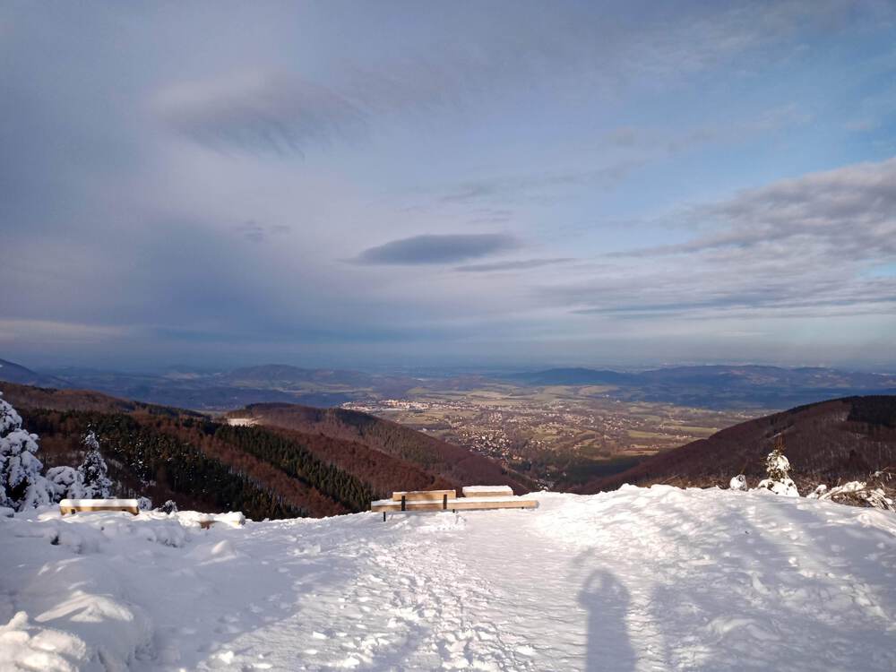ワラチアン トレイル　頂上付近からの絶景　チェコの写真4