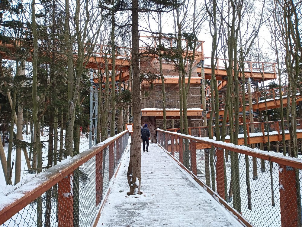 ワラチアン トレイル　頂上付近からの絶景　チェコの写真12