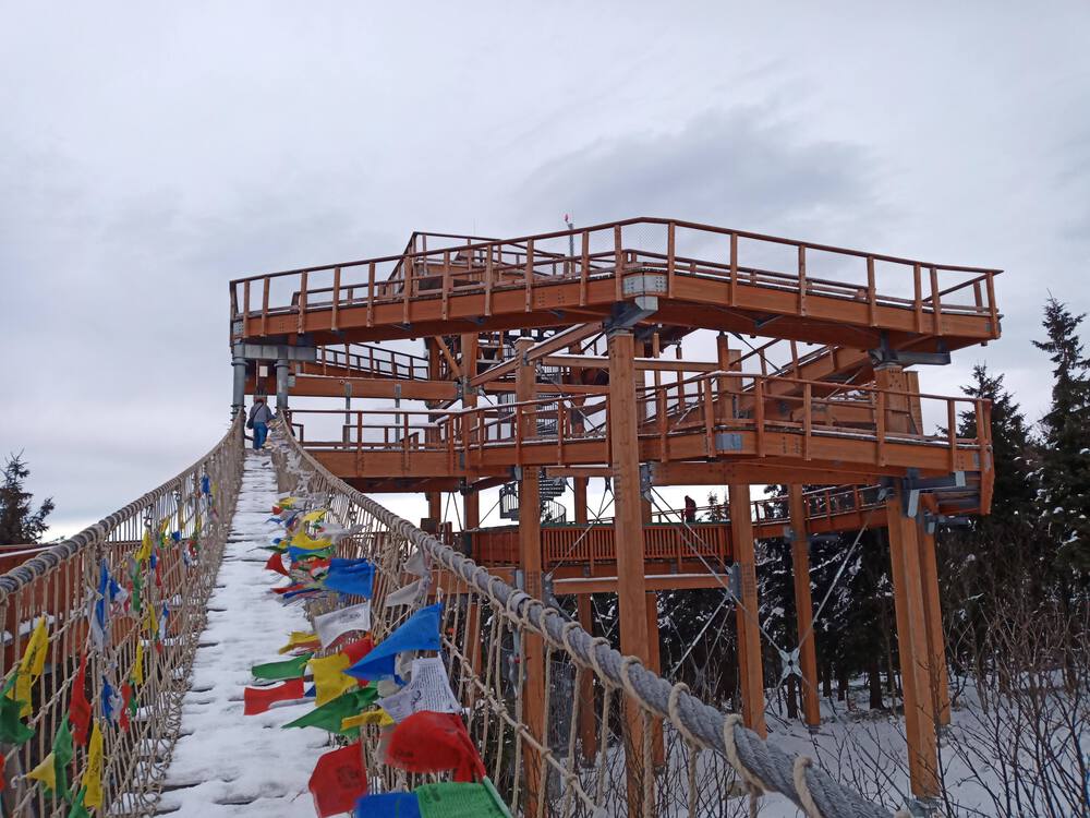 ワラチアン トレイル　頂上付近からの絶景　チェコの写真13