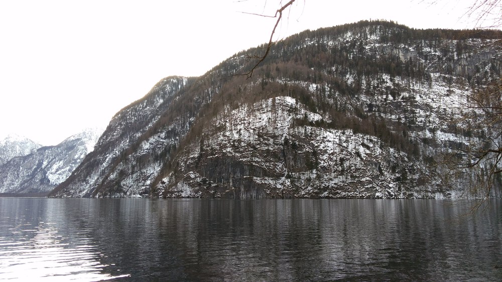 ベルヒテスガーデン国立公園　ケーニヒス湖沿いのスノートレイルの写真8