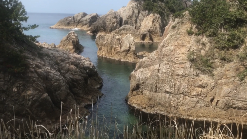 鳥取県 網代～浦富海岸「海沿いのトレイルラン」の写真24