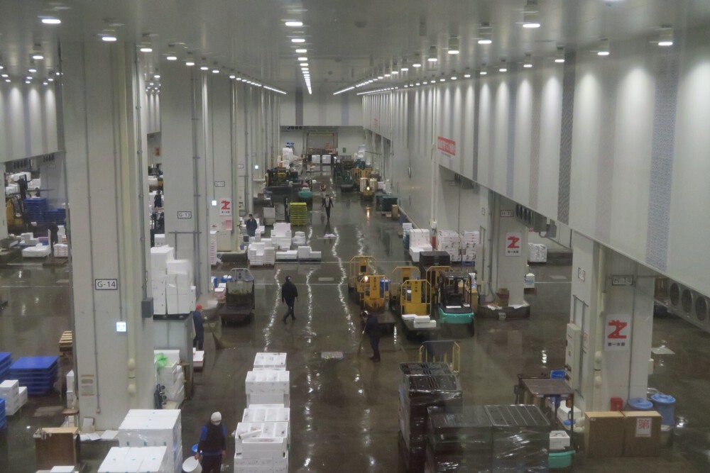 豊洲市場＆築地市場ランの写真6