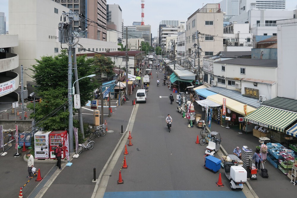 豊洲市場＆築地市場ランの写真14