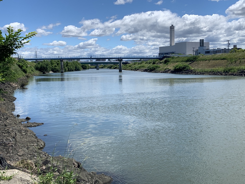 名古屋：暗渠ジョグ／幻の八事川を走破し大江川河口～大同排水路への写真10
