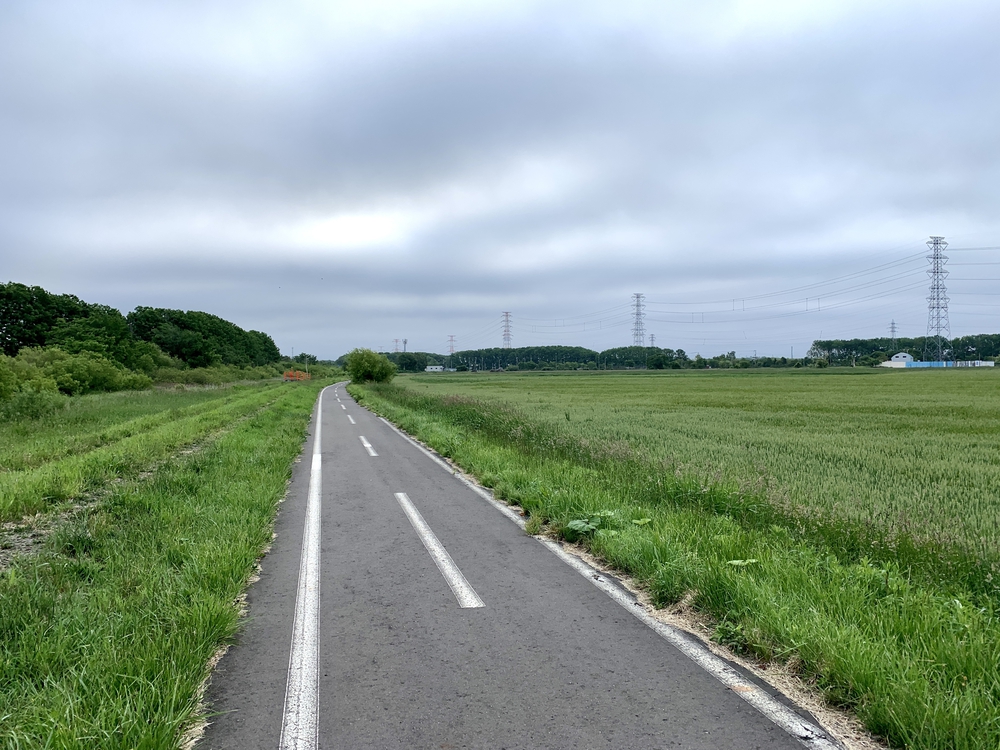帰省ラン：札幌／手稲〜発寒川〜旧石狩川（茨戸）〜大友堀（創成川）〜札幌駅の写真5