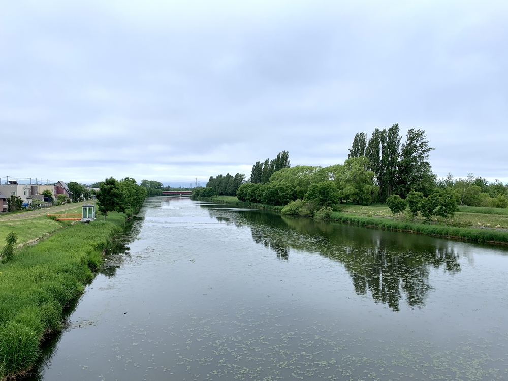 帰省ラン：札幌／手稲〜発寒川〜旧石狩川（茨戸）〜大友堀（創成川）〜札幌駅の写真7