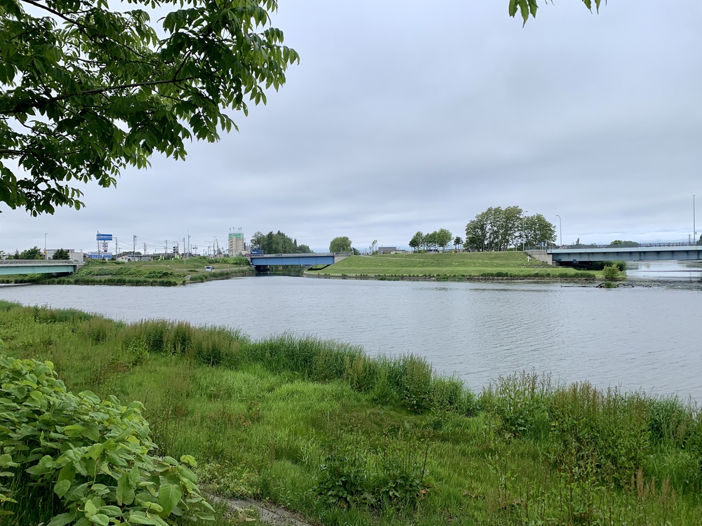 帰省ラン：札幌／手稲〜発寒川〜旧石狩川（茨戸）〜大友堀（創成川）〜札幌駅の写真11