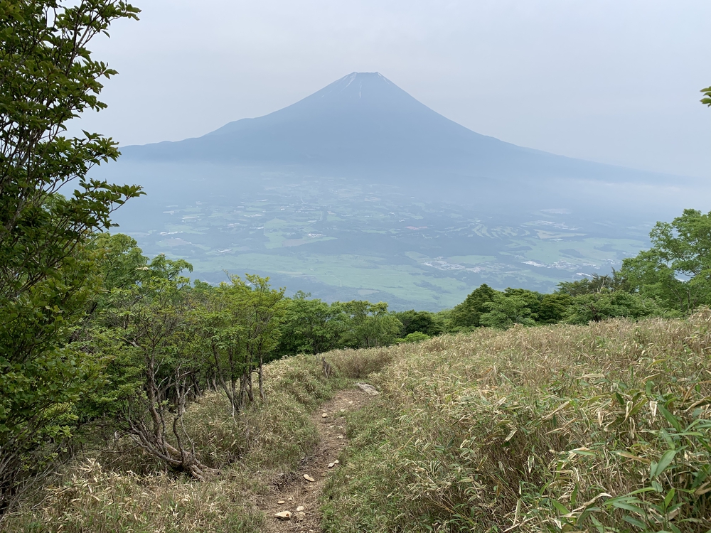 毛無山～大見岳～タカデッキ～雨ケ岳 縦走の写真12