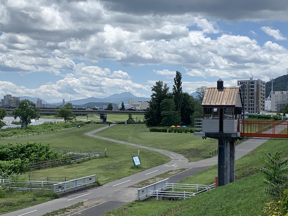 帰省ラン：札幌／豊平川〜創成川上流〜ビール園の写真7
