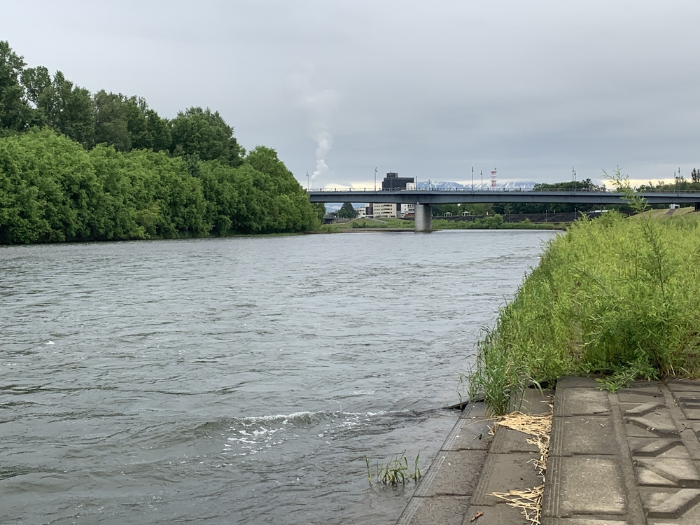 帰省ラン：旭川／神楽岡公園〜忠別川〜美瑛川〜石狩川〜駅前の写真9
