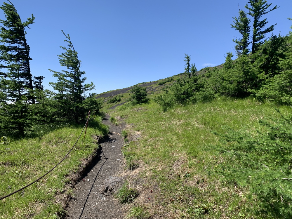 ここは日本？富士山に乗り捨てられたワゴニアの写真10