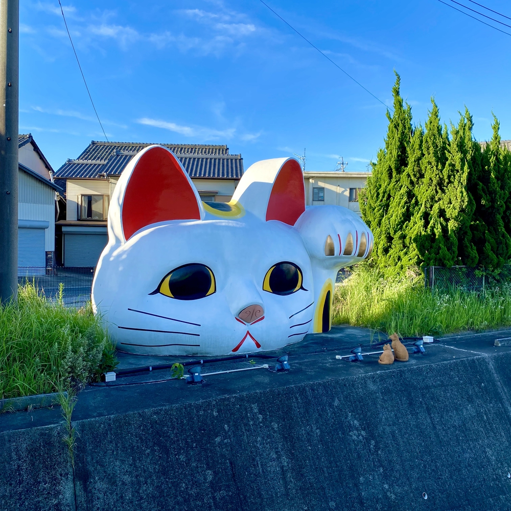 りんくう常滑駅を起点。伊勢湾と招き猫を巡る周回コースの写真5