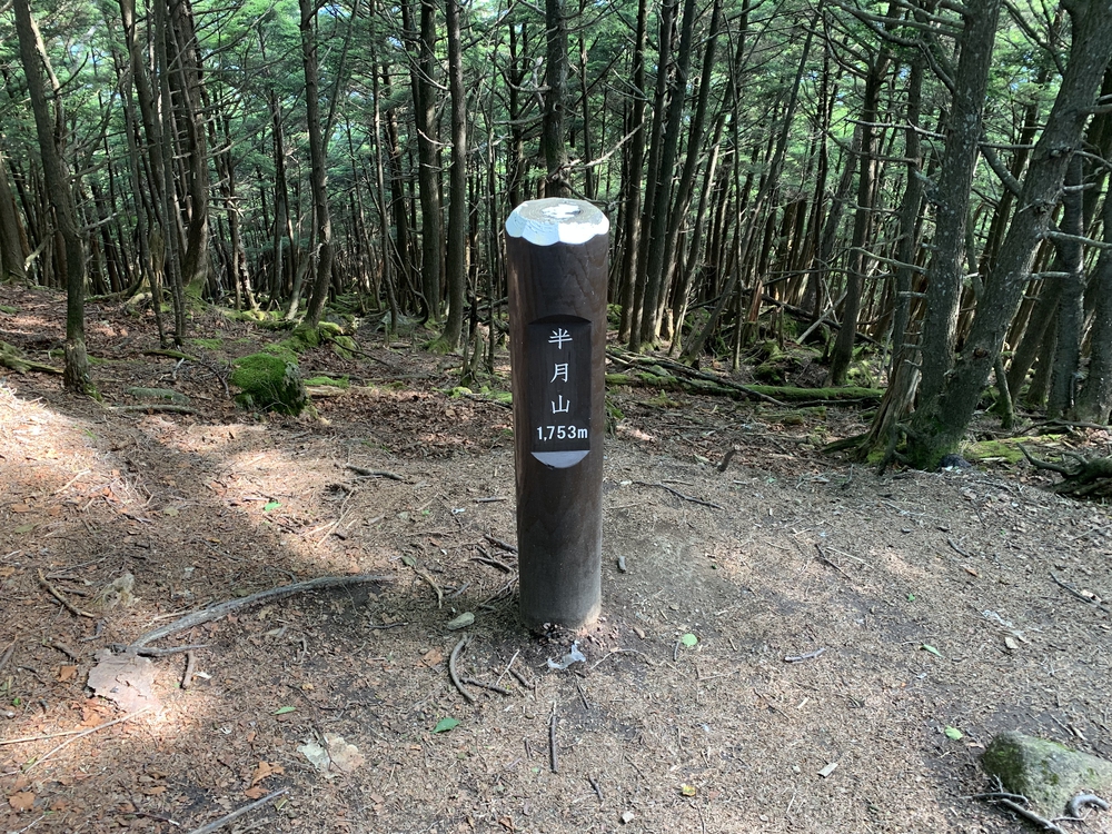 中禅寺湖と男体山を望む半月山トレイルの写真9