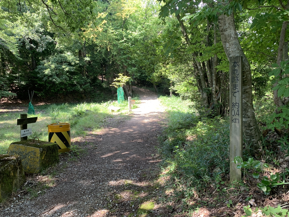 琵琶湖を一望 小谷城跡の写真3