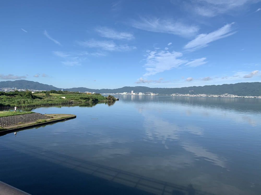 琵琶湖の大きさを実感の写真3